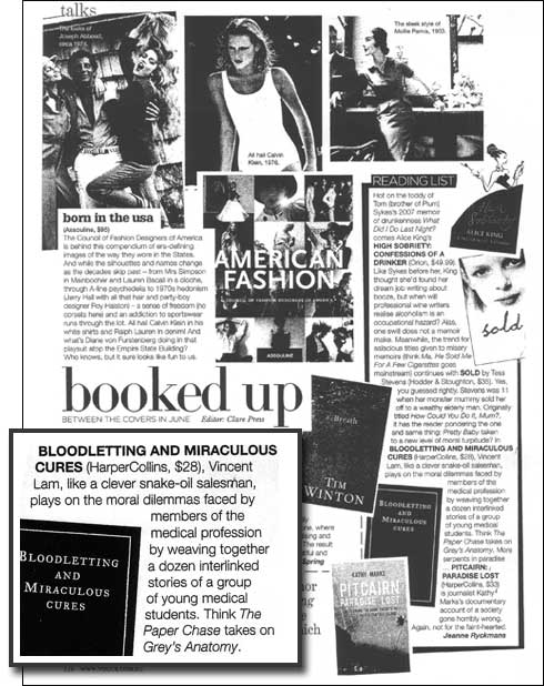 Booked up - between the covers in June