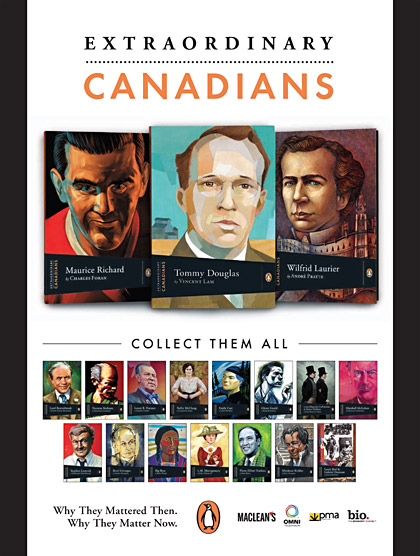 Extraordinary Canadians Promotional Poster